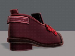 shoes cartoonv32 Model 3D