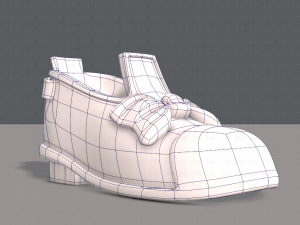 shoes cartoonv32 Model 3D