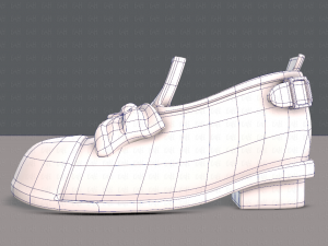 shoes cartoonv32 Model 3D