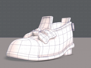 shoes cartoonv32 Model 3D