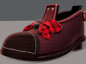 shoes cartoonv32 Model 3D