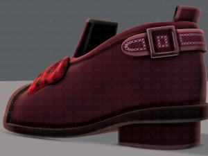 shoes cartoonv32 Model 3D