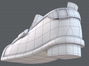 shoes cartoonv32 Model 3D