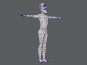 base mesh man character v14 3D 模型