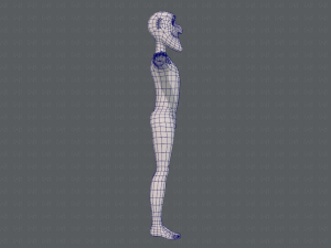 base mesh man character v14 3D 模型