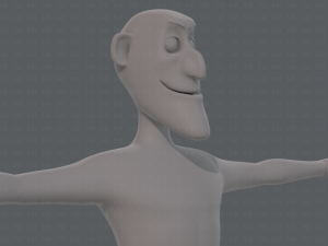 base mesh man character v14 3D 模型