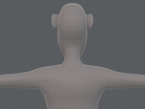 base mesh man character v14 3D 模型