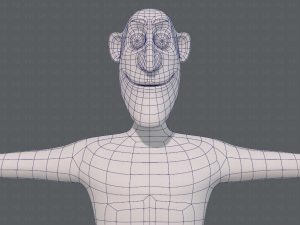 base mesh man character v14 3D 模型