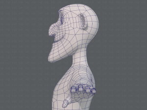 base mesh man character v14 3D 模型