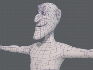 base mesh man character v14 3D 模型