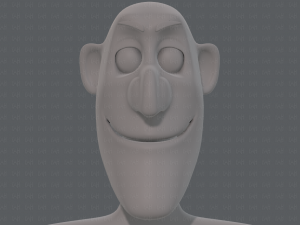 base mesh man character v14 3D 模型