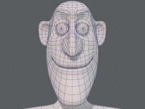 base mesh man character v14 3D 模型