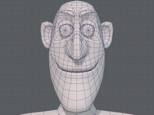 base mesh man character v14 3D 模型