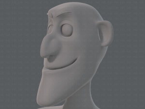 base mesh man character v14 3D 模型