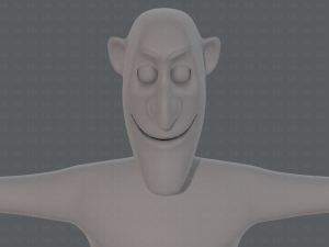 base mesh man character v14 3D 模型