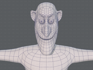 base mesh man character v14 3D 模型