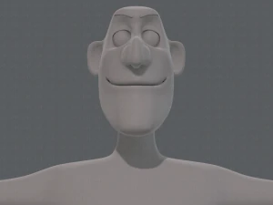 base mesh man character v14 3D Model