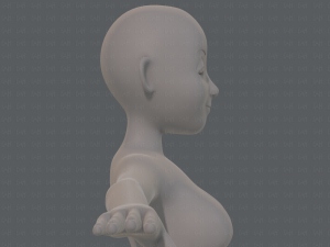 base mesh woman 16 3D Model