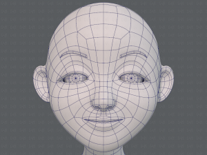 base mesh woman 16 3D Model