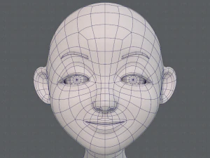 base mesh woman 16 3D Model