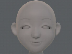 base mesh woman 16 3D Model