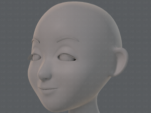 base mesh woman 16 3D Model