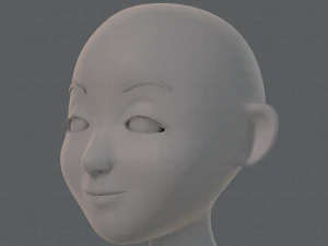 base mesh woman 16 3D Model
