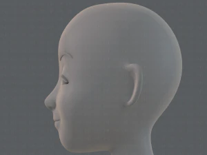base mesh woman 16 3D Model