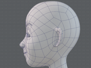 base mesh woman 16 3D Model