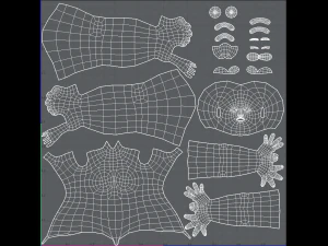 base mesh woman 16 3D Model