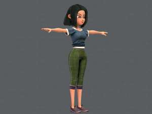 base womanv05 clothing v01 3D Model