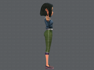 base womanv05 clothing v01 3D Model