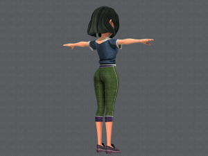 base womanv05 clothing v01 3D Model