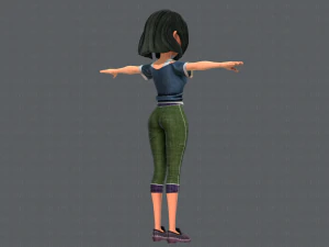 base womanv05 clothing v01 3D Model