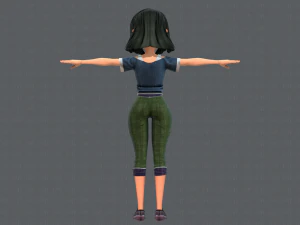 base womanv05 clothing v01 3D Model