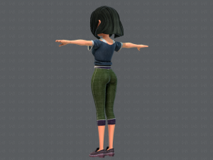 base womanv05 clothing v01 3D Model