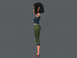 base womanv05 clothing v01 3D Model