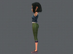 base womanv05 clothing v01 3D Model