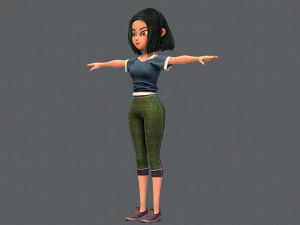 base womanv05 clothing v01 3D Model