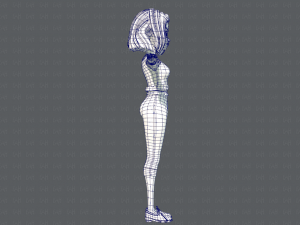 base womanv05 clothing v01 3D Model