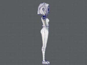 base womanv05 clothing v01 3D Model