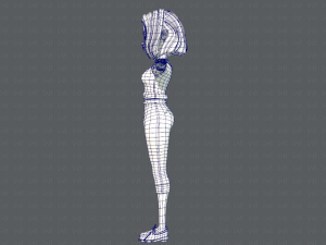 base womanv05 clothing v01 3D Model