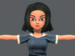 base womanv05 clothing v01 3D Model
