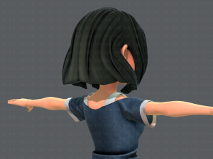 base womanv05 clothing v01 3D Model