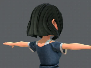 base womanv05 clothing v01 3D Model