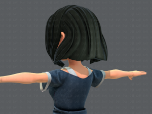 base womanv05 clothing v01 3D Model