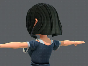 base womanv05 clothing v01 3D Model