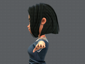 base womanv05 clothing v01 3D Model