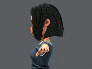 base womanv05 clothing v01 3D Model