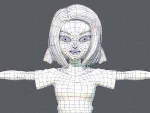 base womanv05 clothing v01 3D Model
